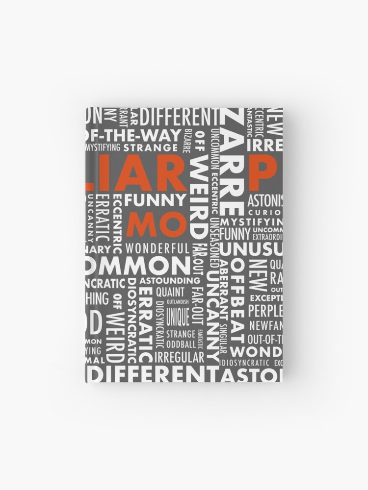 Thumbnail 1 of 3, Journal, Peculiar Words designed and sold by cdavenport4.