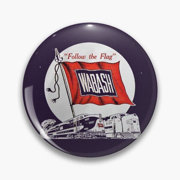 Item preview, Wabash - "Follow the Flag" designed and sold by Trains-and-Rail.