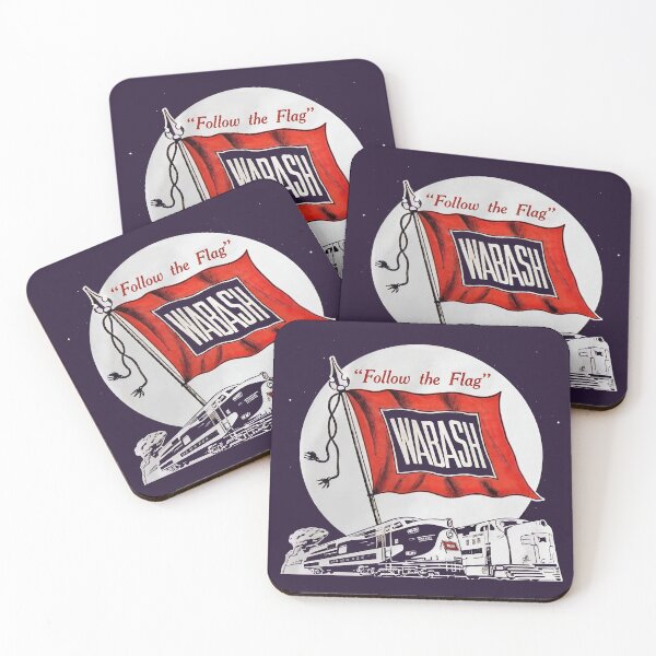 Item preview, Wabash - "Follow the Flag" designed and sold by Trains-and-Rail.