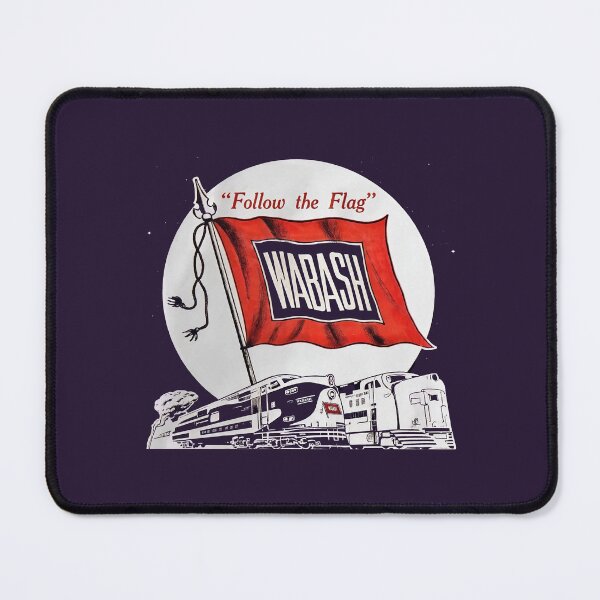 Item preview, Wabash - "Follow the Flag" designed and sold by Trains-and-Rail.
