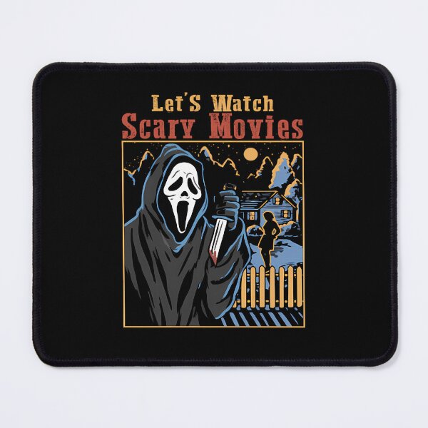 Item preview, Halloween-Lets-Watch-Scary-Movies-Ghost-Series-T-Shirt designed and sold by shubovosab.