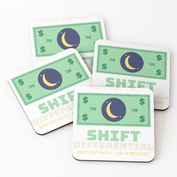 Item preview, Here for the Shift Differential Night Nurse designed and sold by Nice Niche.