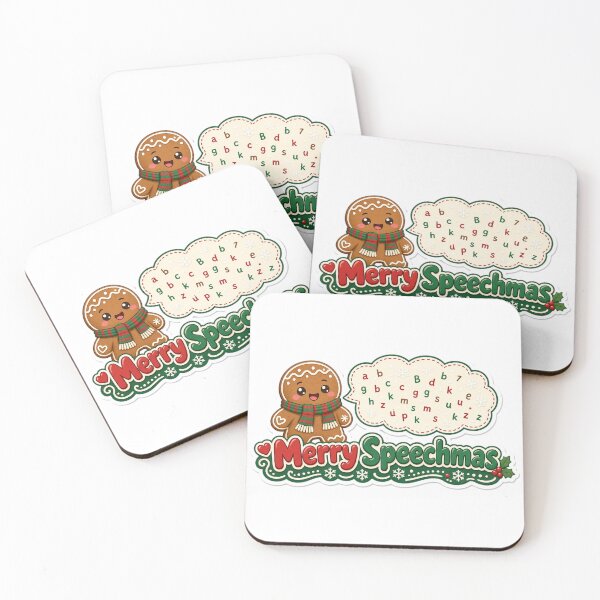 Item preview, Speech Therapist Christmas Merry Speechmas SLP designed and sold by Soft Merch.