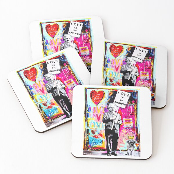 Item preview, Banksy Love Is The Answer Pop Art designed and sold by Sageandzz.