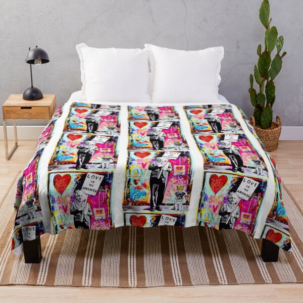 Item preview, Banksy Love Is The Answer Pop Art designed and sold by Sageandzz.