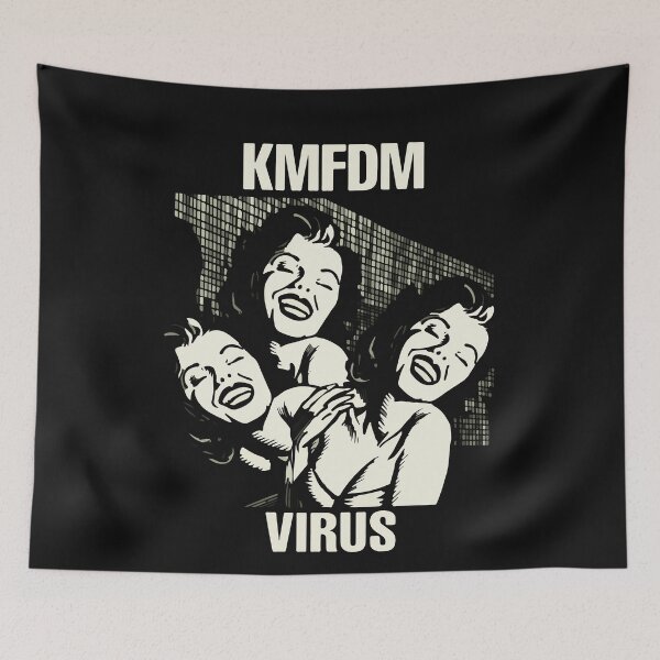 Item preview, KMFDM VIRUS - Best Rock_gift designed and sold by Vockstyle.