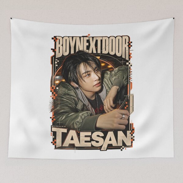 Item preview, Taesan BOYNEXTDOOR Home Deluxe Portrait Illustration designed and sold by Valeree Store.
