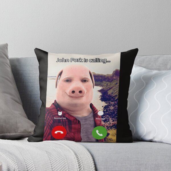 Item preview,  John Pork Is Calling Funny Answer Call Phone designed and sold by RafaelDelrio.