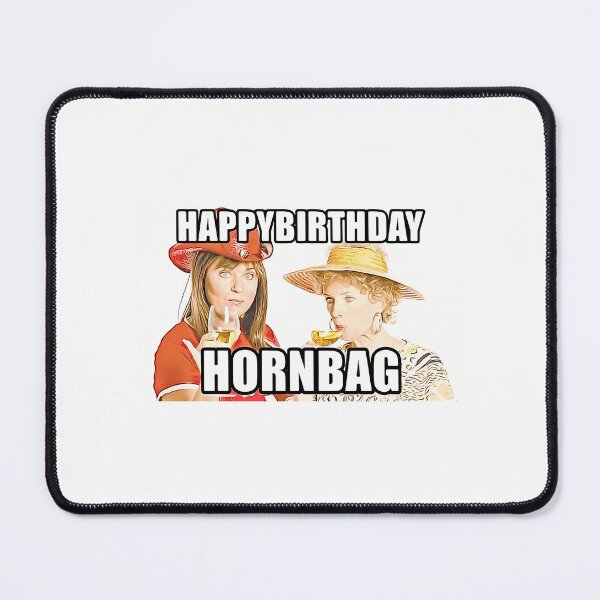 Item preview, Kath And Kim Happy Birthday Hornbag designed and sold by BobaAndBearSvg.