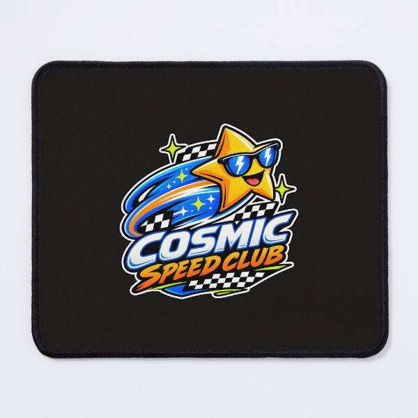Item preview, Cosmic Speed Club Retro Racing Star Sticker designed and sold by Sari Ramayani.