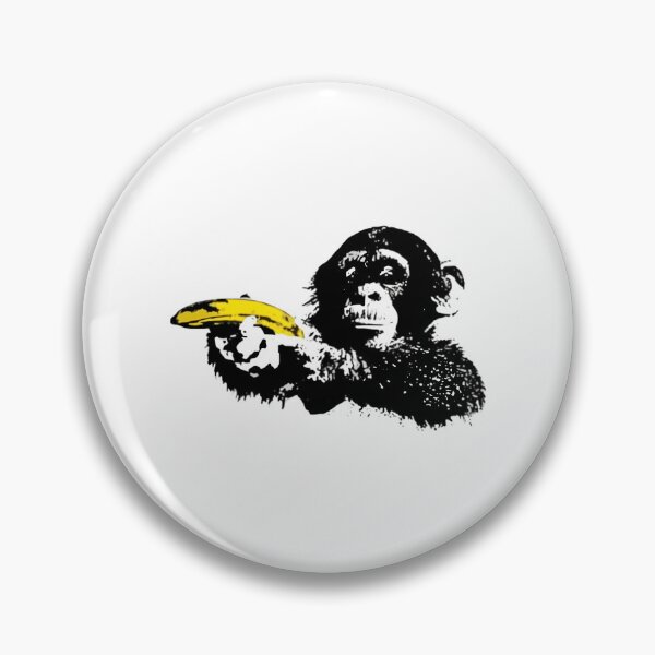 Artikelvorschau, Banksy Bananenaffe entworfen und verkauft von Sageandzz.