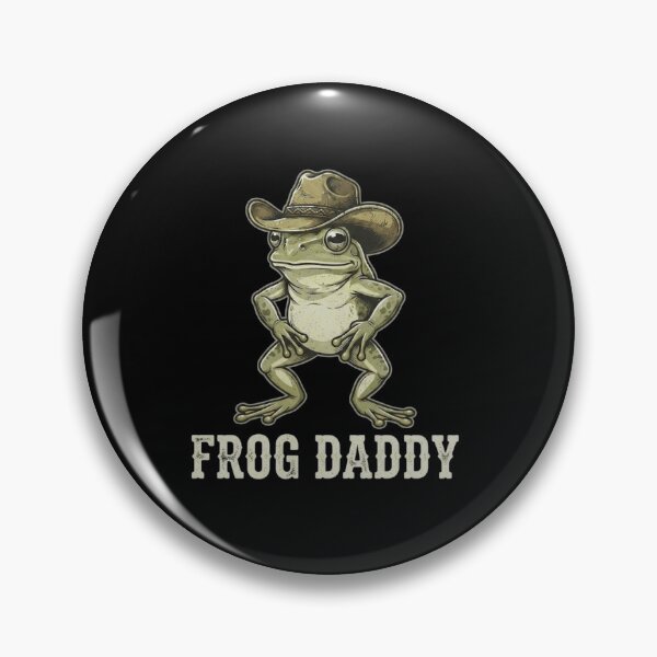 Item preview, Frog Daddy Cowboy Toad Funny Western Animal Design designed and sold by MiALopezArt.