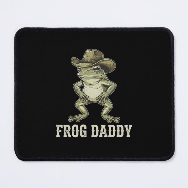 Item preview, Frog Daddy Cowboy Toad Funny Western Animal Design designed and sold by MiALopezArt.