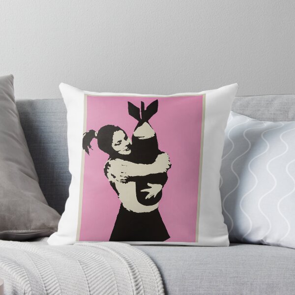 Item preview, Banksy Bomb Hugger Art designed and sold by Sageandzz.