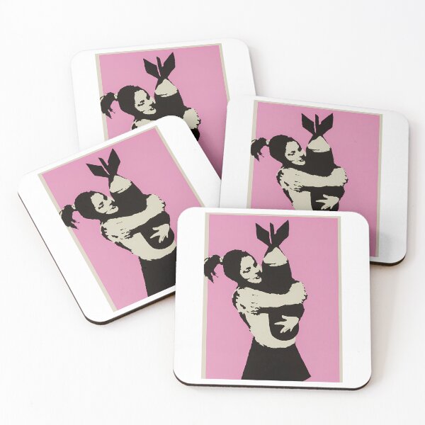 Item preview, Banksy Bomb Hugger Art designed and sold by Sageandzz.
