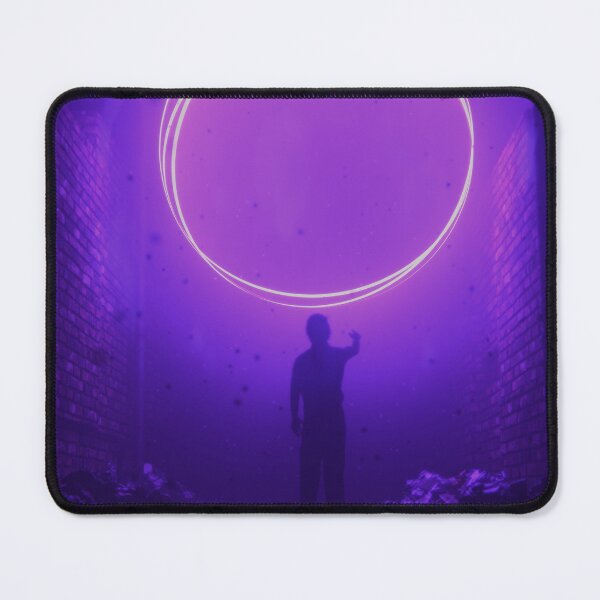 Item preview, Silhouette Reaching for Glowing Purple Ring designed and sold by Cactisuper.