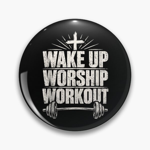Item preview, Wake Up Worship Workout Christian Workout Fitness Gym designed and sold by Capisedo.