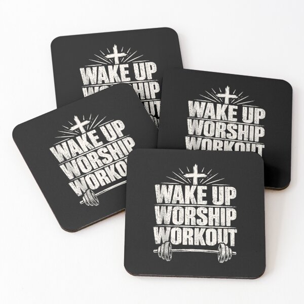 Item preview, Wake Up Worship Workout Christian Workout Fitness Gym designed and sold by Capisedo.
