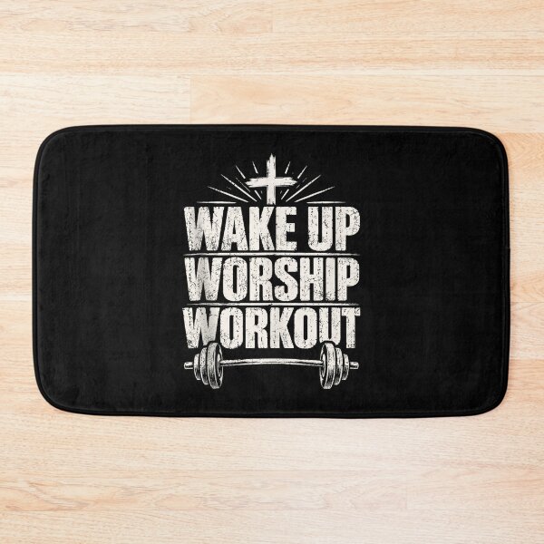 Item preview, Wake Up Worship Workout Christian Workout Fitness Gym designed and sold by Capisedo.