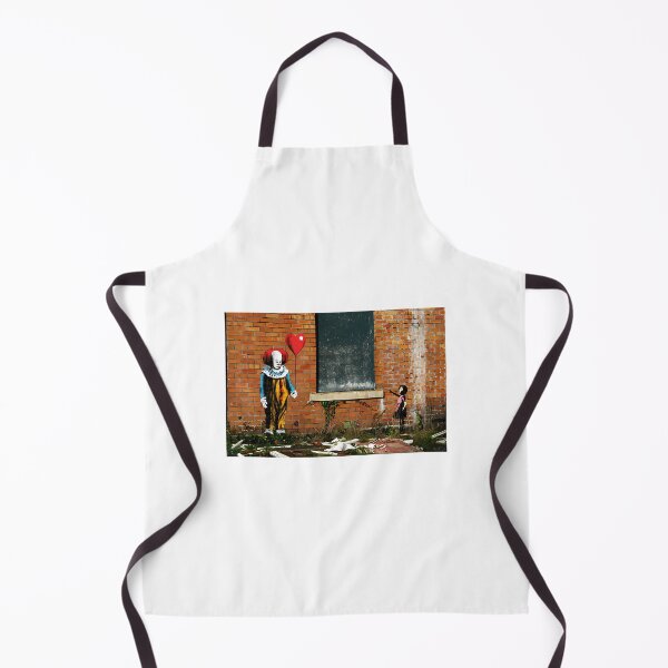 Item preview, Banksy Clown Vs Balloon Girl designed and sold by Sageandzz.