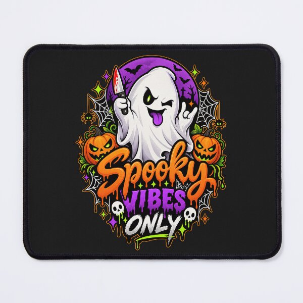 Item preview, Spooky Vibes, Spooky Vibes Only Ghost Halloween, Creepy Ghost Horror designed and sold by graphic-genie.