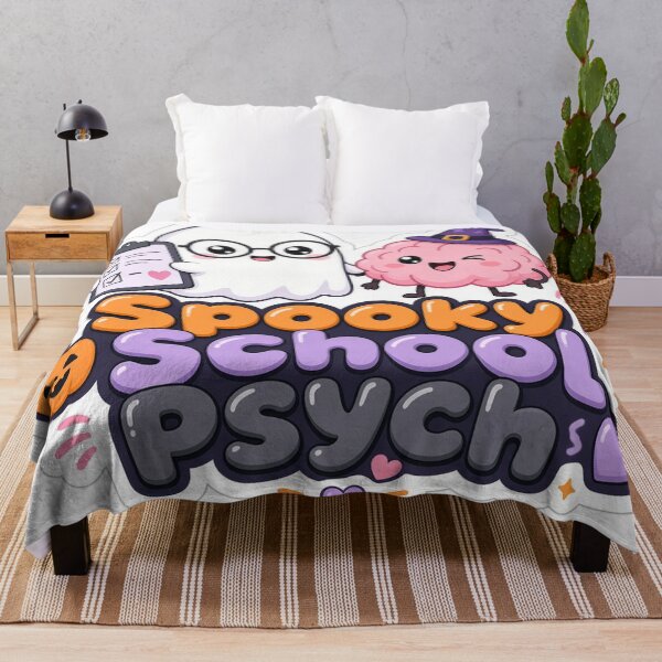 Item preview, School Psychologist Halloween Spooky School Psych designed and sold by Soft Merch.