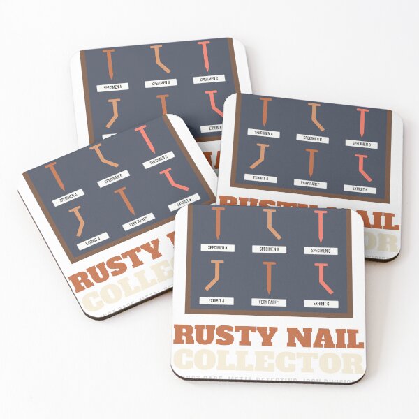 Item preview, Rusty Nail Collector Funny Metal Detecting designed and sold by TrailMixTrees.