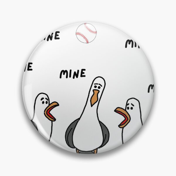 Artikelvorschau, Baseball Seagulls entworfen und verkauft von michemouse.
