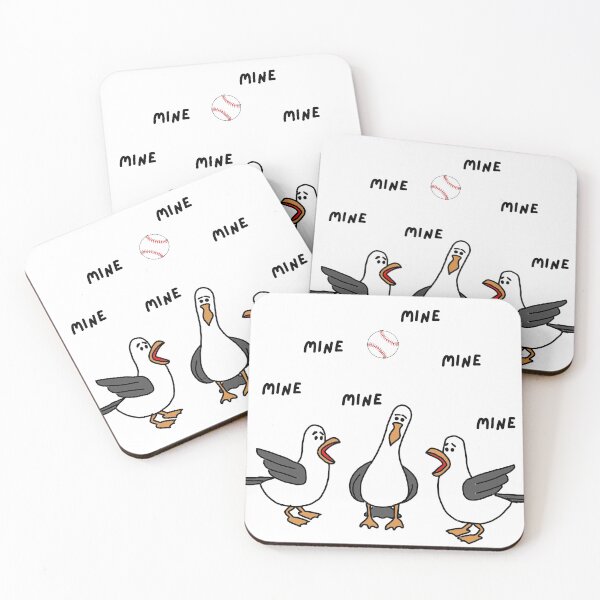 Item preview, Baseball Seagulls designed and sold by michemouse.