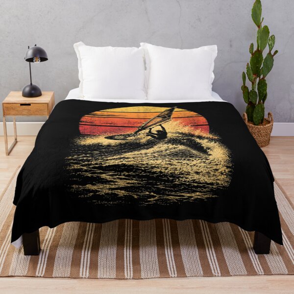 Item preview, Windsurf Wave Riding at Sunset | Retro designed and sold by Capisedo.