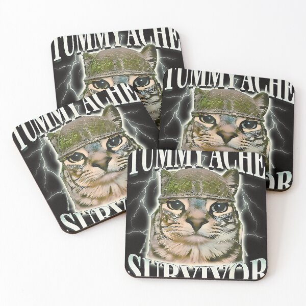 Item preview, Tummy Ache Survivor Funny Meme designed and sold by RafaelDelrio.