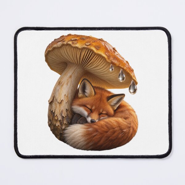 Item preview, Fox Under Mushroom Rain Shelter designed and sold by TrendTribeTP.