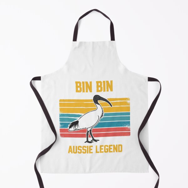 Item preview, Bin Chicken Aussie Legend Funny Ibis Retro Sunset Design designed and sold by Yellowriversss.