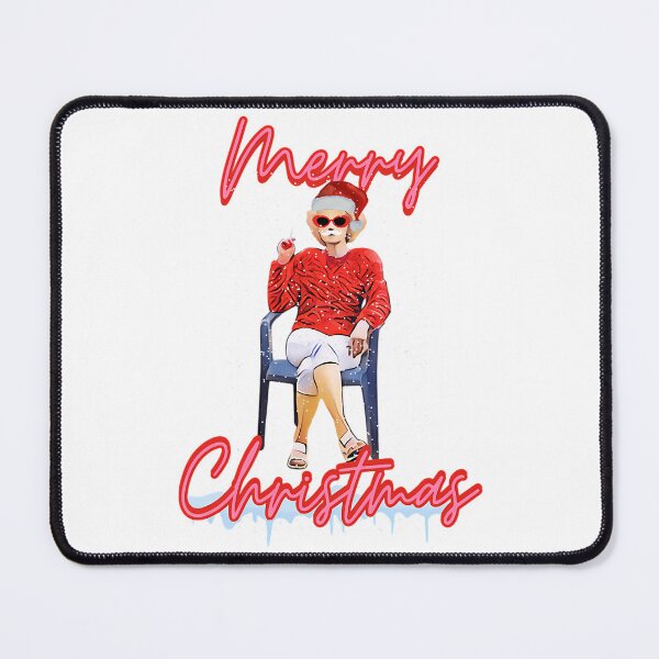 Item preview, Kath And Kim Merry Christmas Santa Lawn designed and sold by BobaAndBearSvg.