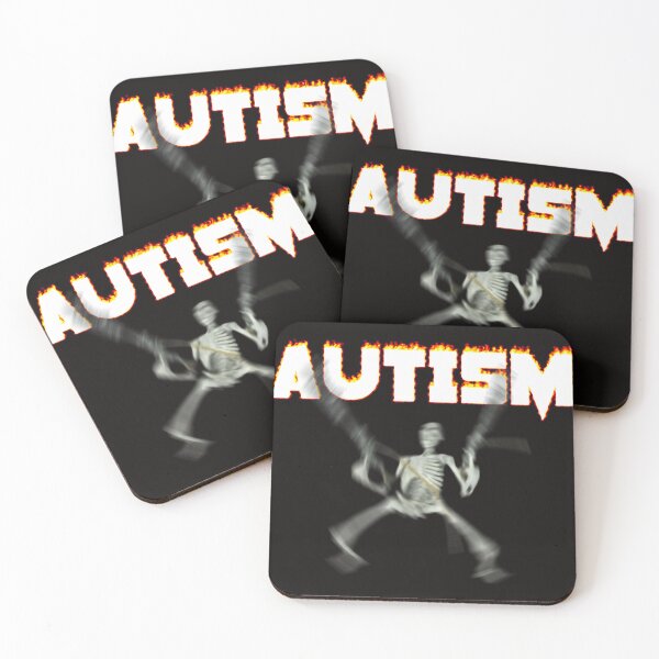 Item preview,  Autism Skeleton Meme designed and sold by RafaelDelrio.