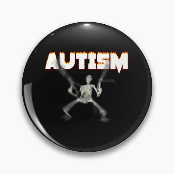 Item preview,  Autism Skeleton Meme designed and sold by RafaelDelrio.