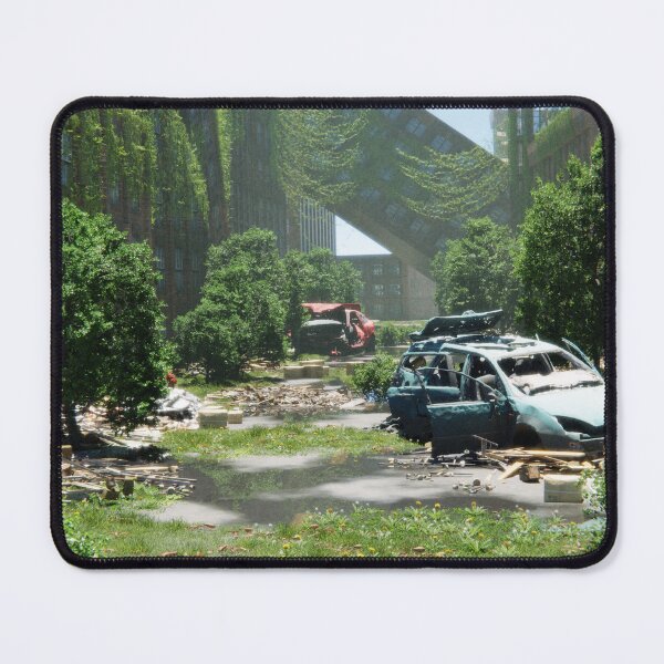 Item preview, Reclaimed City - Overgrown Post-Apocalyptic Street designed and sold by Cactisuper.