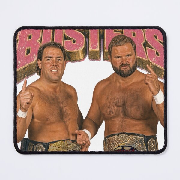 Item preview, Brain Busters Wrestling Tag Team Tribute Vintage WWF NWA Fan Art designed and sold by The Irish Whip.
