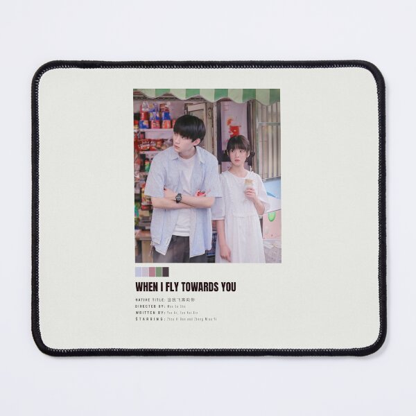 Item preview, When I Fly Towards You (当我飞奔向你) - Cdrama Poster 3 designed and sold by Weird Unicorn.