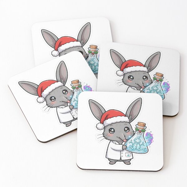 Item preview, Bilby Christmas Science Snowman Molecule Potion designed and sold by Wildlife-Walk.