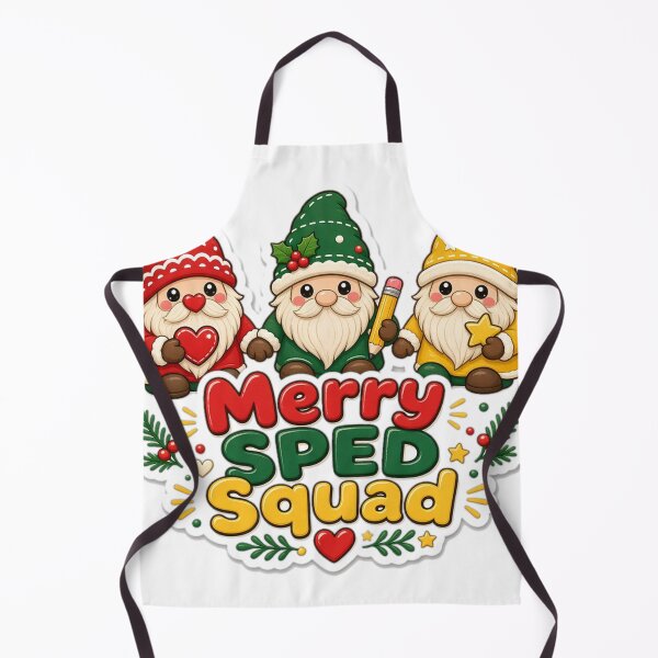 Item preview, Special Education Teacher Christmas Merry SPED Squad designed and sold by Soft Merch.