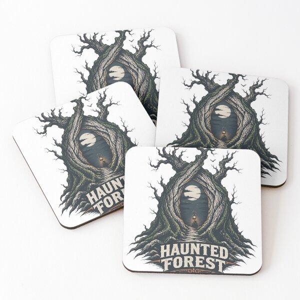 Item preview, Haunted Forest – Towering Tree Corridor designed and sold by LiviuGligoros.