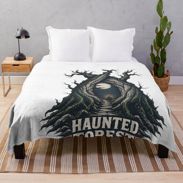 Item preview, Haunted Forest – Towering Tree Corridor designed and sold by LiviuGligoros.