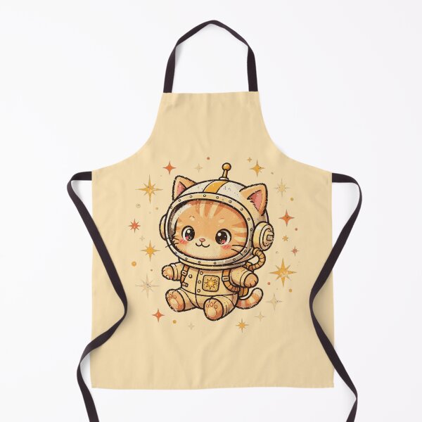 Item preview, Retro Vintage Astronaut Kitten Among Stars designed and sold by Avenuse style.