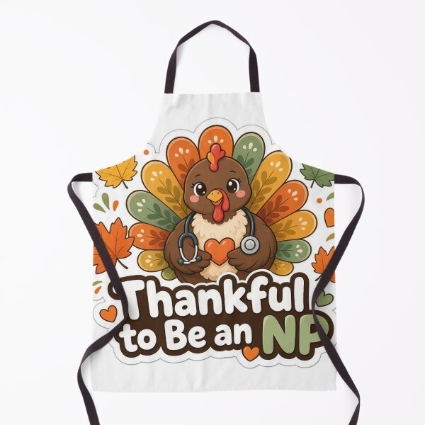 Item preview, Nurse Practitioner Thanksgiving Thankful to Be an NP designed and sold by Soft Merch.