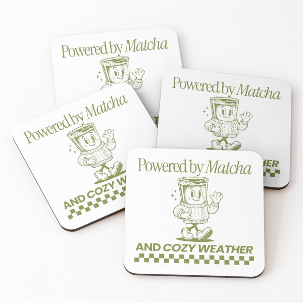 Item preview, Matcha Sweater Weather – Retro Cozy Drink Cartoon designed and sold by PalleteCreation.