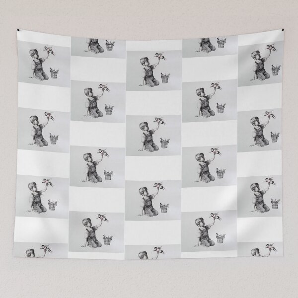 Item preview, Banksy Game Changer Nurse Superhero designed and sold by Sageandzz.