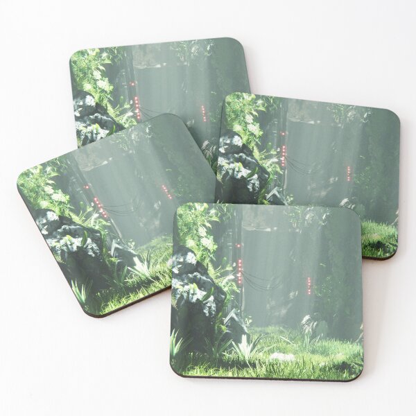 Item preview, Sunlit Overgrowth — Misty Green Alley designed and sold by Cactisuper.