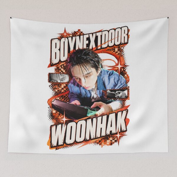 Item preview,  Woonhak BOYNEXTDOOR Comeback Era Aesthetic Print designed and sold by Valeree Store.