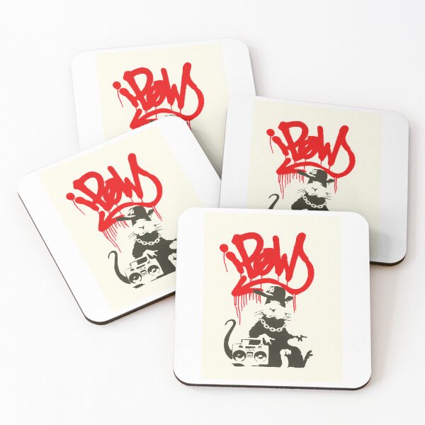 Item preview, Banksy Gangsta Rat Art designed and sold by Sageandzz.